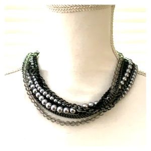 Premier Designs black necklace choker